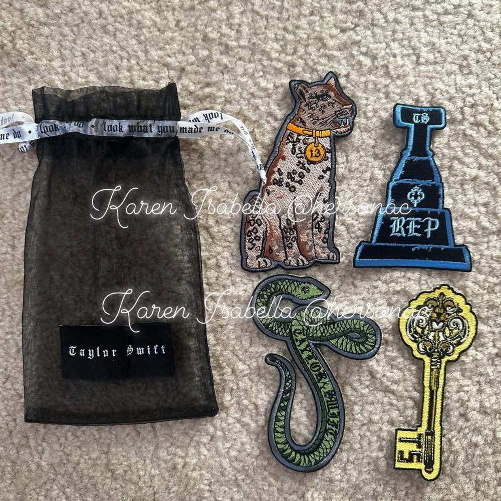 Taylor Swift Reputation Patches